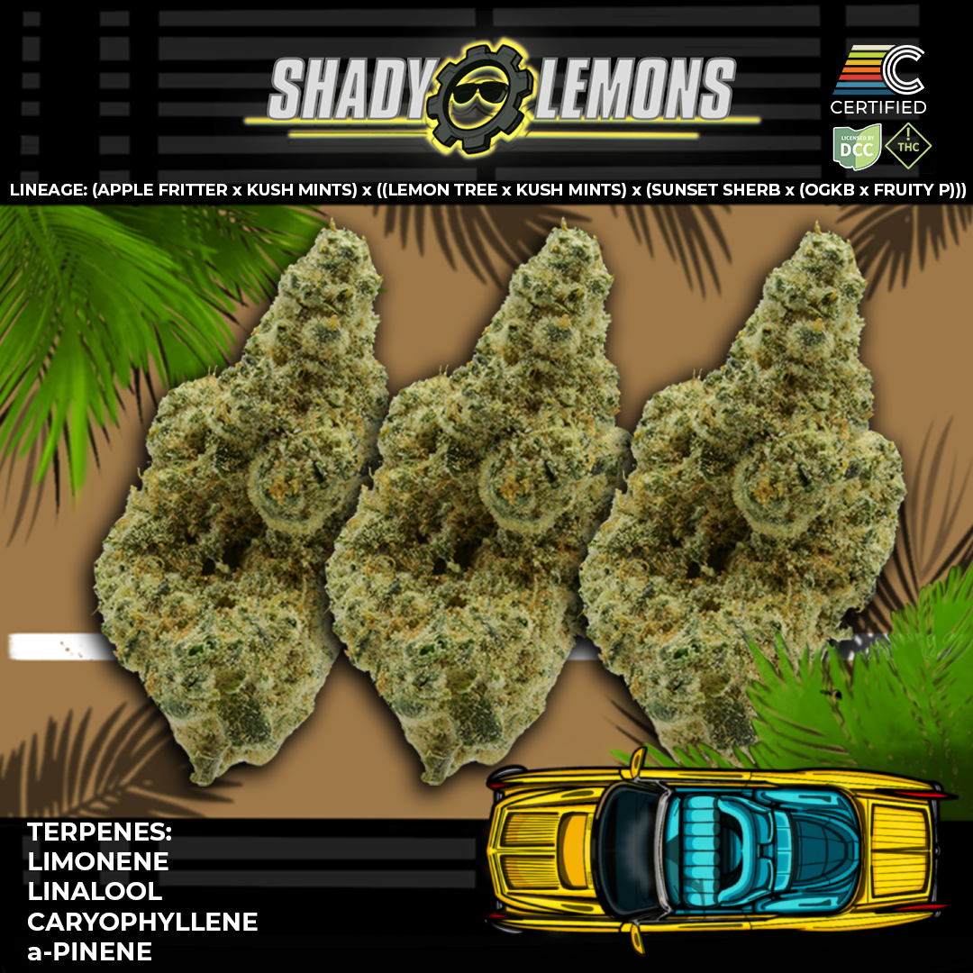 Shady Lemons Strain | Hybrid Cannabis Flower | CERTIFIED